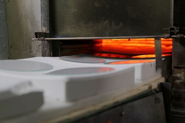 Tempered glass stress removal