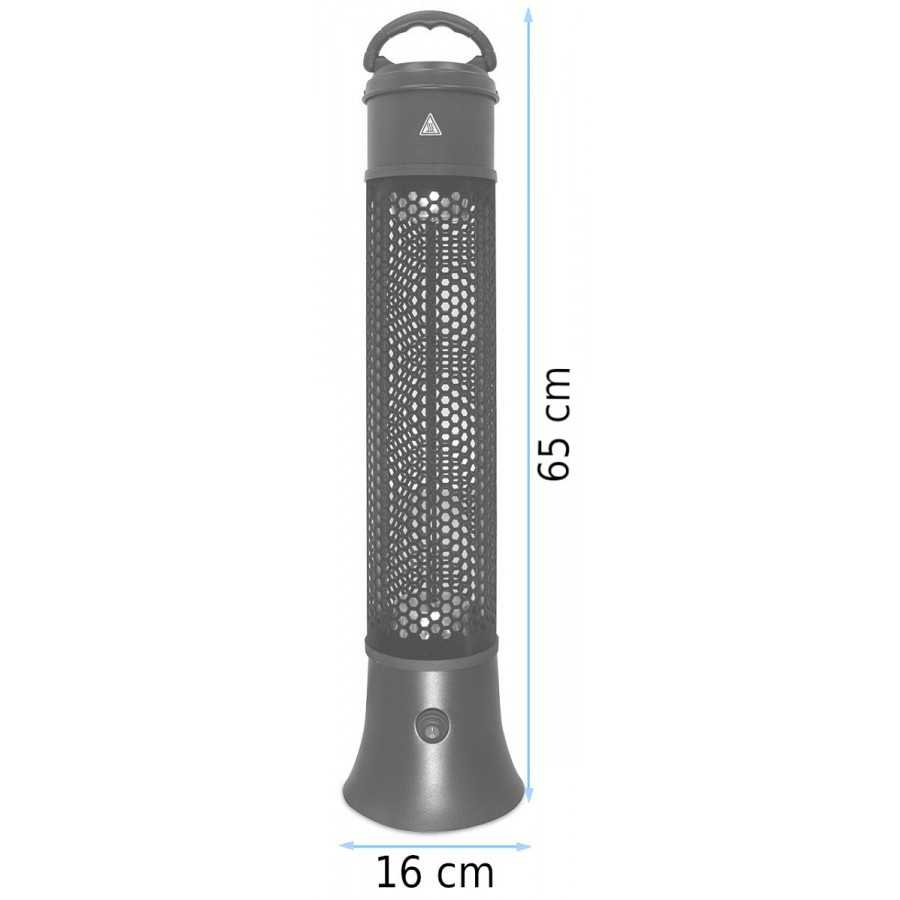 Outdoor electric heater