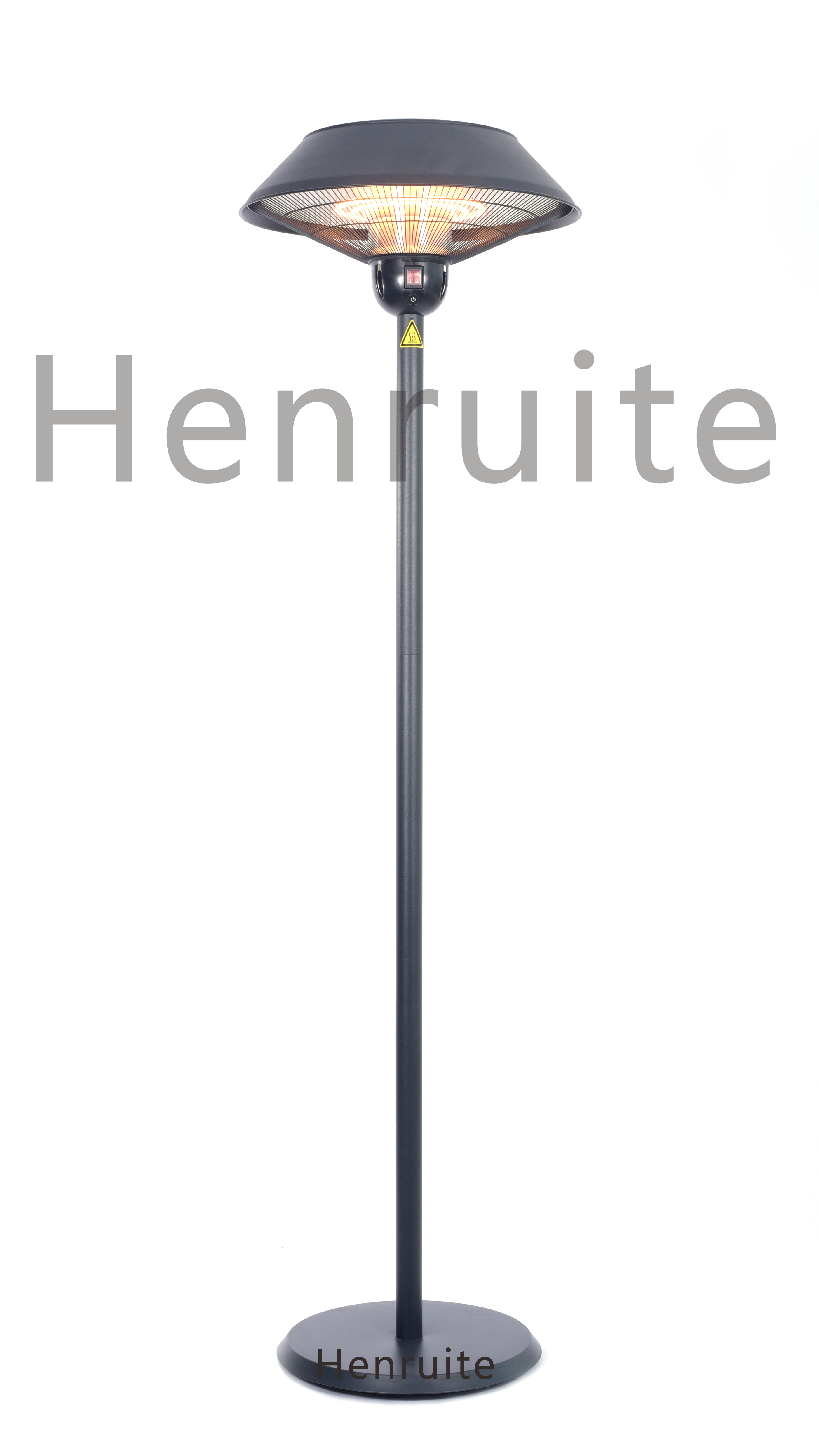 Distance between patio heater and ceiling