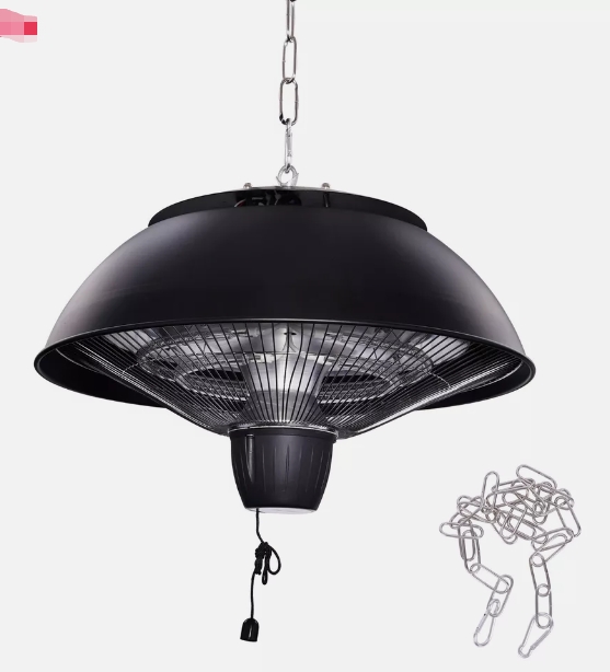 Hanging patio heater