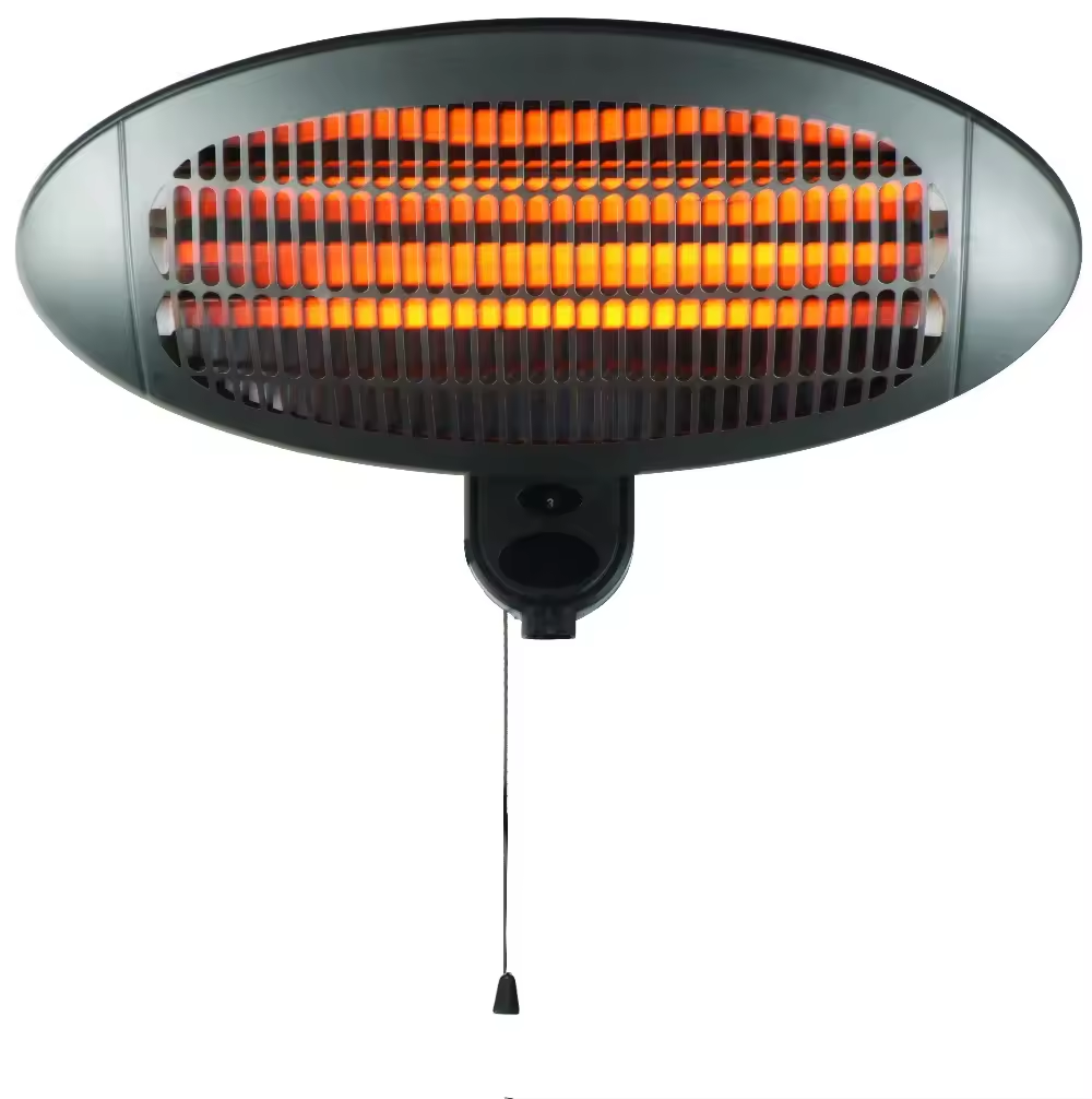 Wall mounted patio heater